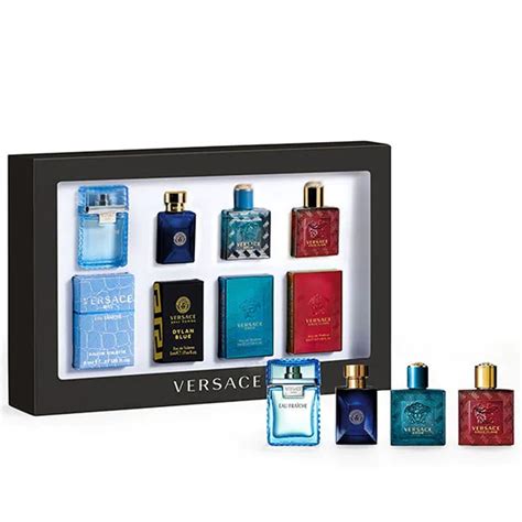 mini parfume versace|Versace mini 5ml set.